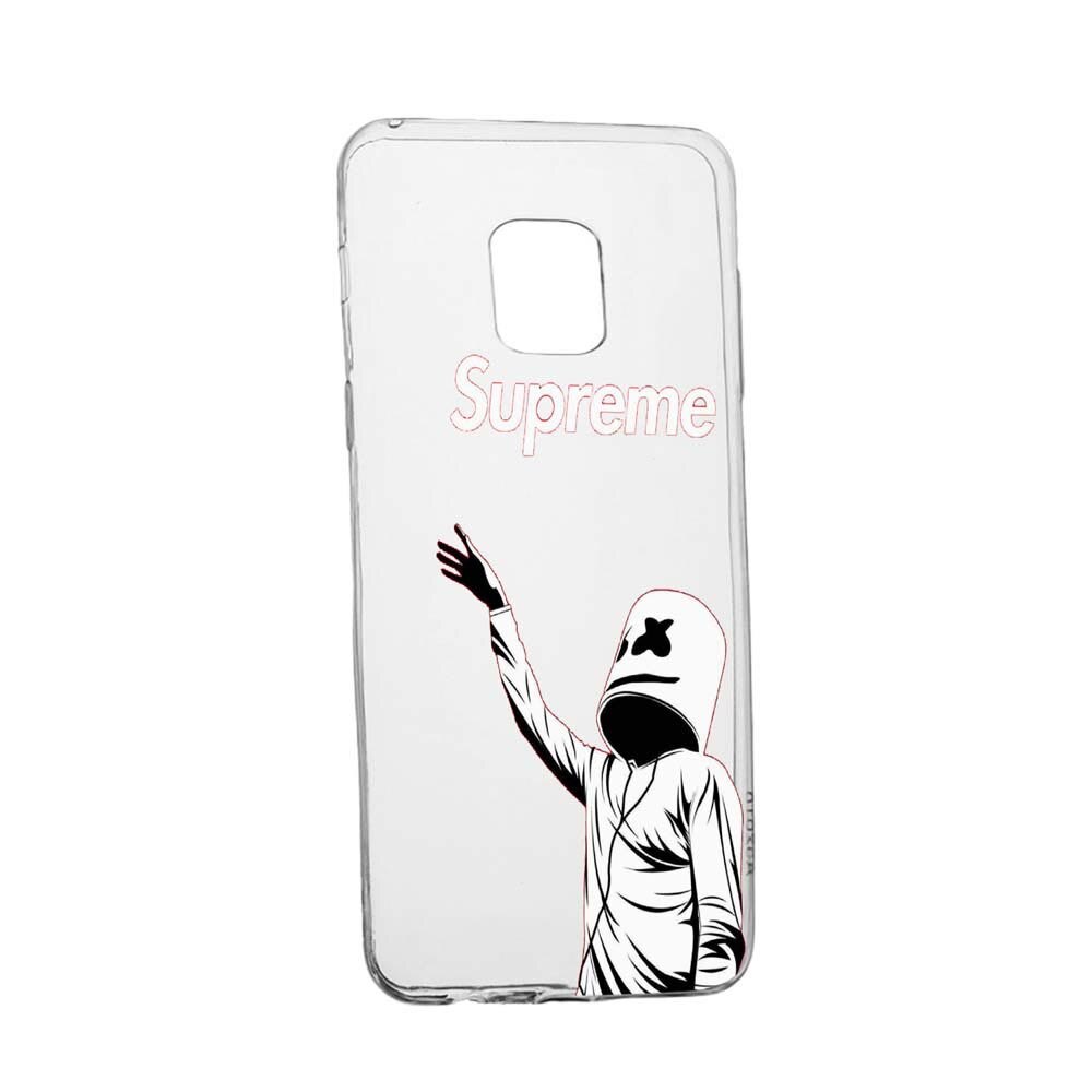 Husa Supreme, Marshmello, pentru Xiaomi Redmi Note 9, rezistenta la uzura, anti-alunecare, 255