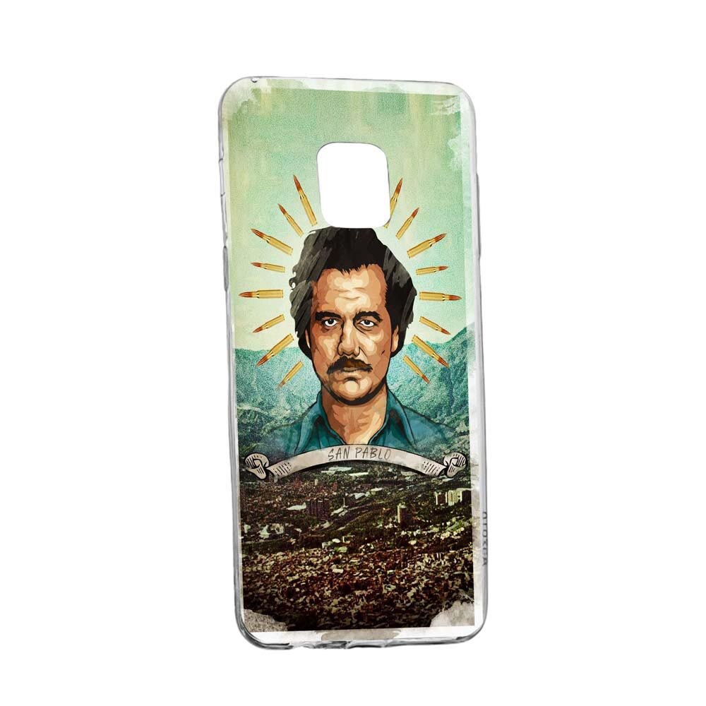 Husa Silicon Narcos, Compatibila cu Xiaomi Poco X3 Pro, rezistenta la uzura, anti-alunecare, 306