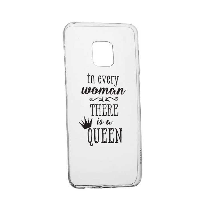 Husa Woman, Queen, pentru Xiaomi Redmi Note 9, rezistenta la uzura, anti-alunecare, 227