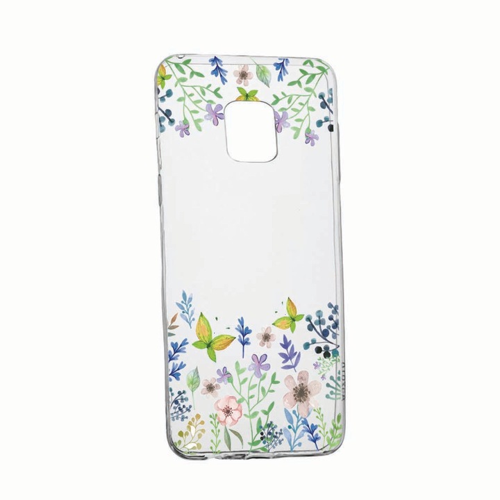 Husa pentru Xiaomi Redmi Note 9, Flori, rezistenta la uzura, anti-alunecare, 95