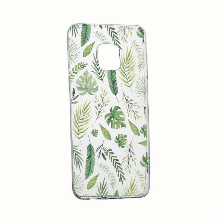 Husa pentru Xiaomi Redmi Note 9, Frunze, rezistenta la uzura, anti-alunecare, 77