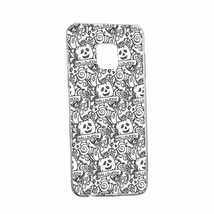 Husa Silicon Compatibila cu Xiaomi Poco X3 (NFC) / Poco X3, Halloween, rezistenta la uzura, anti-alunecare, 122