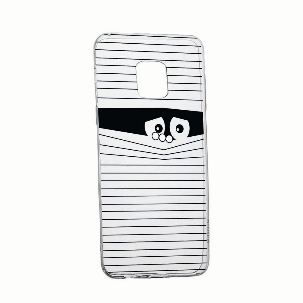 Husa Silicon Compatibila cu Xiaomi Poco X3 (NFC) / Poco X3, Look Black, rezistenta la uzura, anti-alunecare, 38