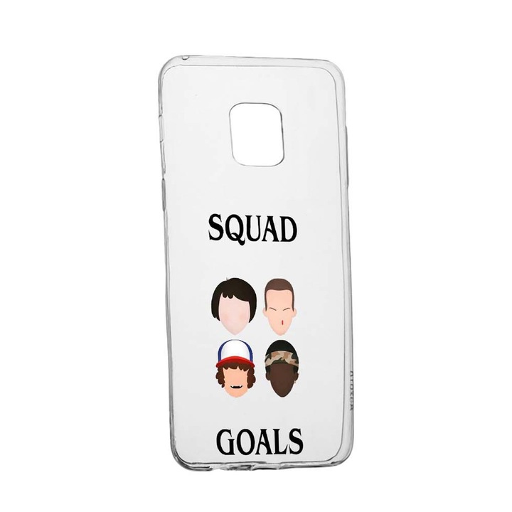 Husa Silicon Stranger Things, Compatibila cu Xiaomi Poco X3 (NFC) / Poco X3, rezistenta la uzura, anti-alunecare, 374