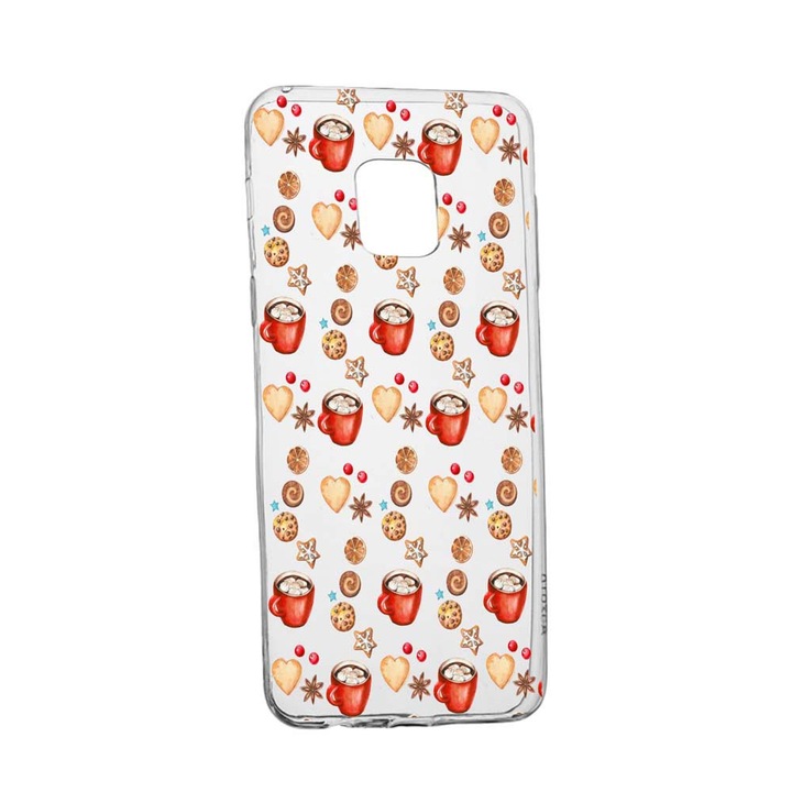 Husa Xmas, Craciun, pentru Xiaomi Redmi Note 9, rezistenta la uzura, anti-alunecare, 343