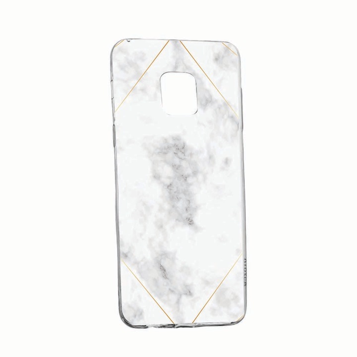 Husa pentru Xiaomi Redmi Note 9, Marble, rezistenta la uzura, anti-alunecare, 135