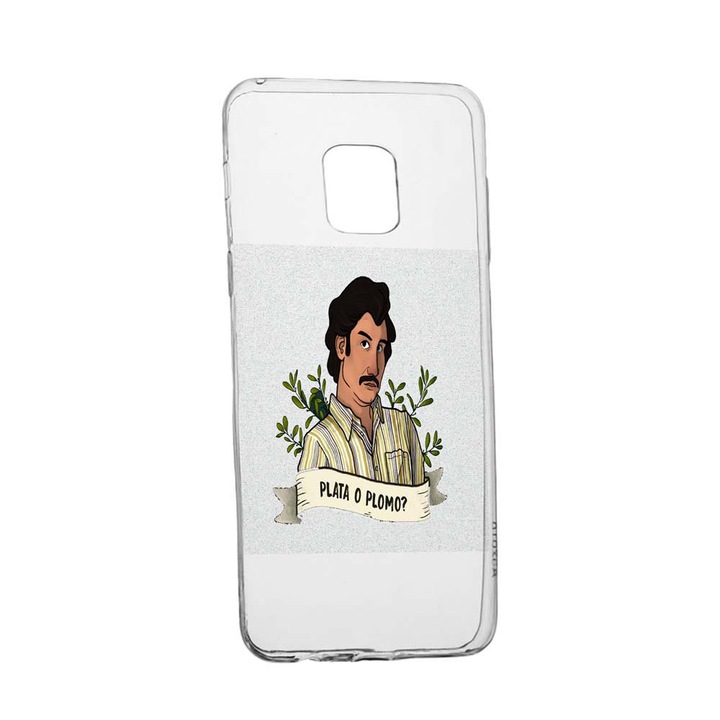Husa Narcos Pablo Escobar, Movie pentru Xiaomi Redmi Note 9, rezistenta la uzura, anti-alunecare, din silicon Premium, 438