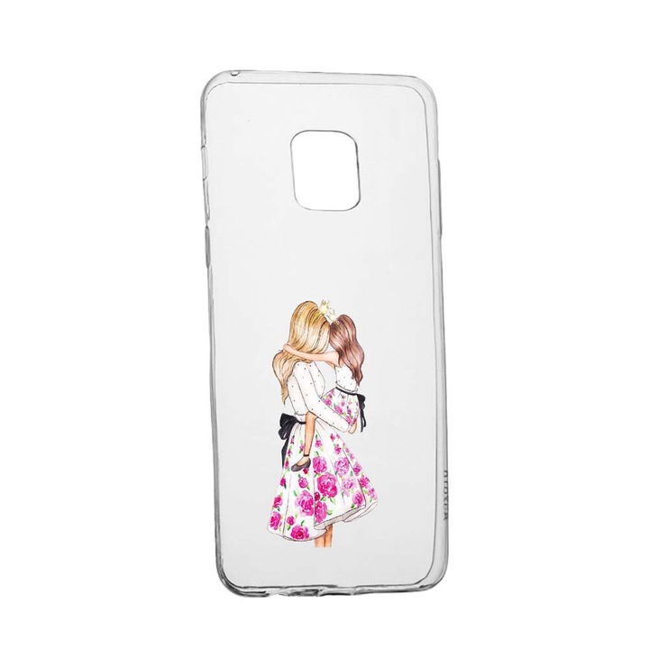 Husa Mommy's Girl, pentru Xiaomi Redmi Note 9, rezistenta la uzura, anti-alunecare, din silicon Premium, 554