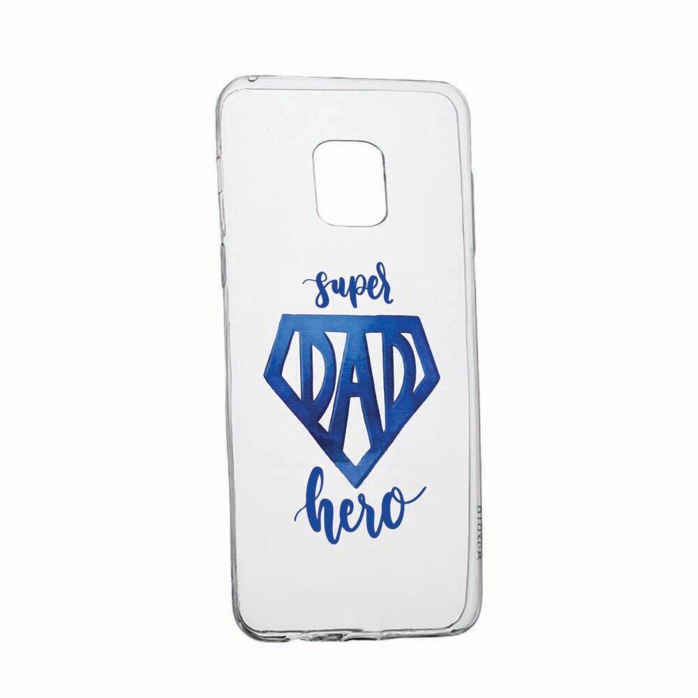 Husa pentru Xiaomi Redmi Note 9, rezistenta la uzura, anti-alunecare, Superhero Dad, 182