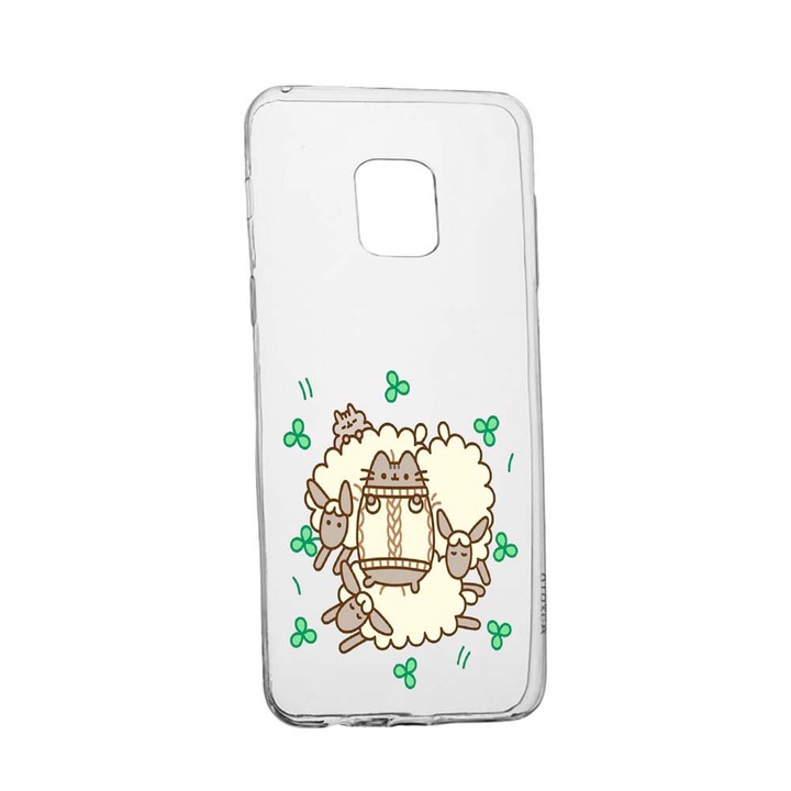 Husa Rabbits - Lambs, pentru Xiaomi Redmi Note 9, rezistenta la uzura, anti-alunecare, din silicon Premium, 692