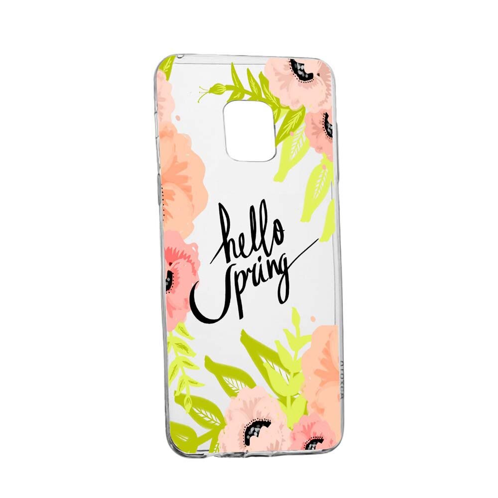 Husa Silicon Hello Spring, Compatibila cu Xiaomi Poco X3 Pro, rezistenta la uzura, anti-alunecare, 685