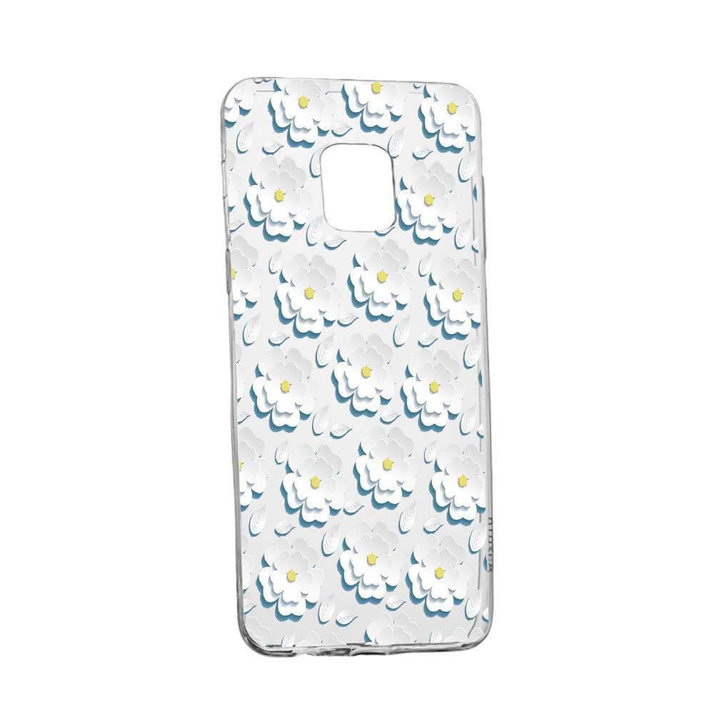 Husa Silicon Daisy - White Flower, Compatibila cu Xiaomi Poco X3 Pro, rezistenta la uzura, anti-alunecare, 683
