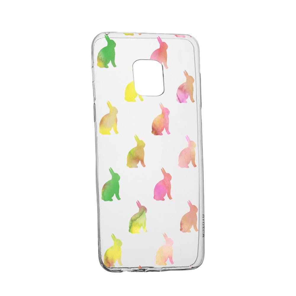 Husa Cool Rabbits, pentru Xiaomi Redmi Note 9, rezistenta la uzura, anti-alunecare, din silicon Premium, 695