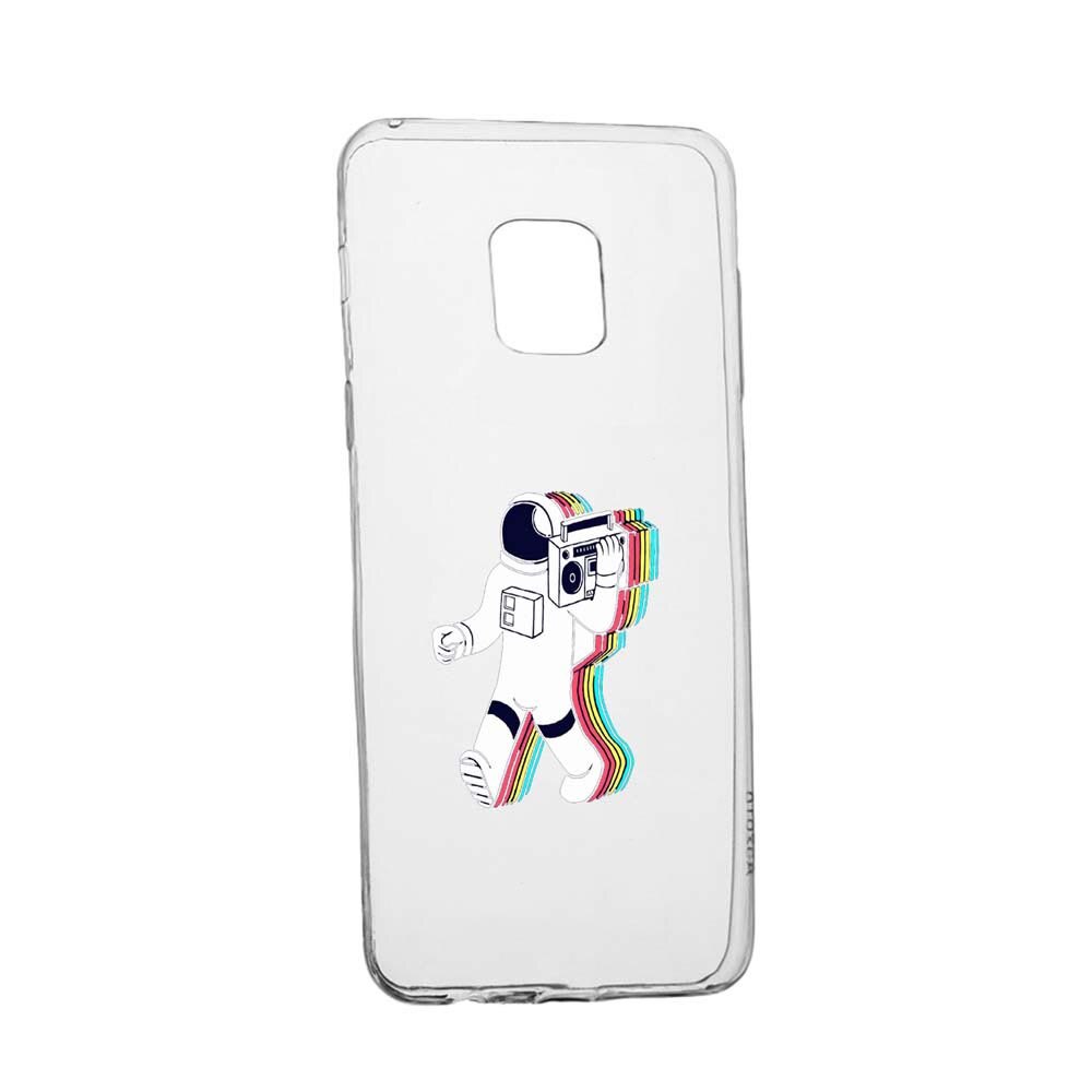 Husa Silicon Universe, Walk On The Moon, Compatibila cu Xiaomi Poco X3 (NFC) / Poco X3, rezistenta la uzura, anti-alunecare, 467