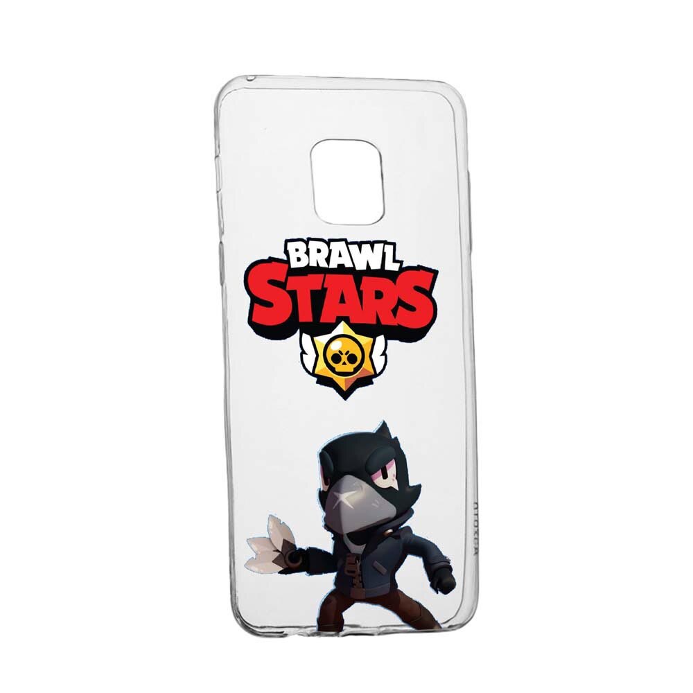 Husa Silicon Brawl Stars Crow, Compatibila cu Xiaomi Poco X3 Pro, rezistenta la uzura, anti-alunecare, 644