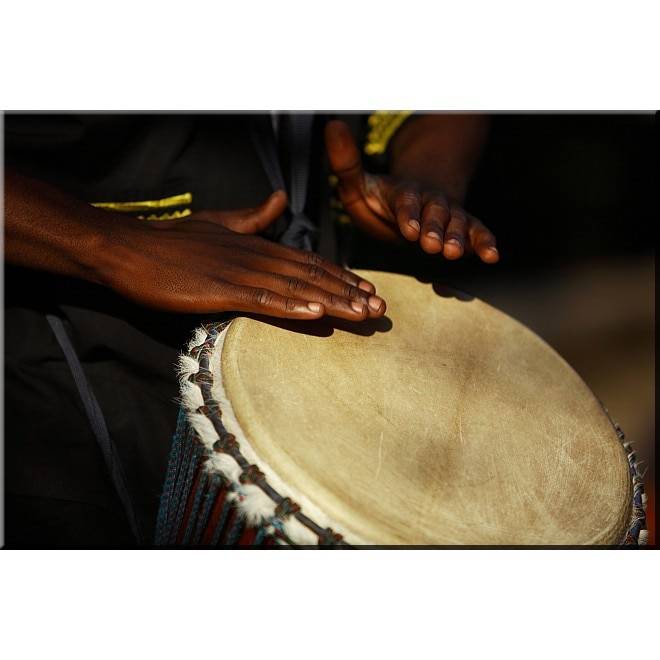 Tablou DualView Startonight Muzica din Africa, luminos in intuneric, 20 x 30 cm