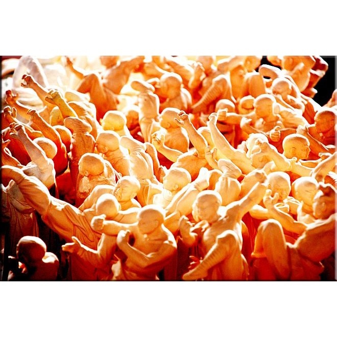 Tablou DualView Startonight Arte martiale, luminos in intuneric, 80 x 120 cm