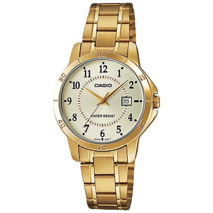 Дамски часовник Casio, Collection LTP-V0 LTP-V004G-9B, Аналогов