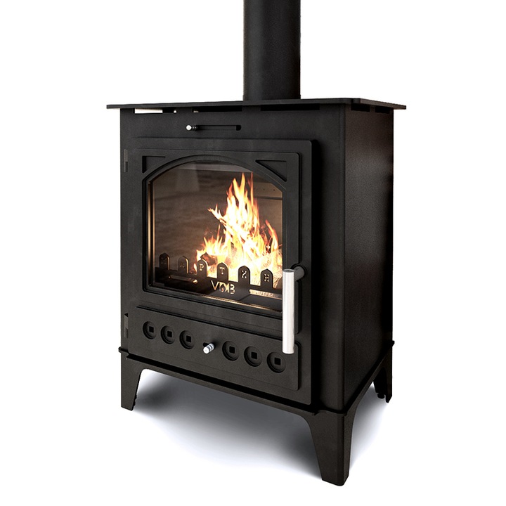 ЕКО Камина Мартина, 6kW , Черен металик