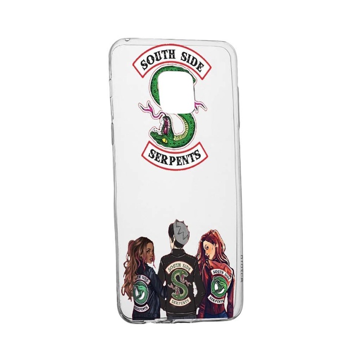 Husa Xiaomi Redmi Note 9, Riverdale, rezistenta la uzura, anti-alunecare, din silicon Premium, 723