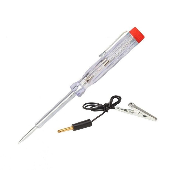 Creion Tensiune 6 - 24 V auto elSales ELS-CT624, carcasa plastic, transparent