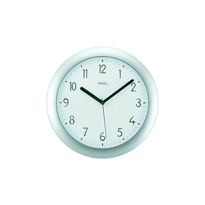 Falióra AMS 5843, kvarc, ezüst, analóg, modern