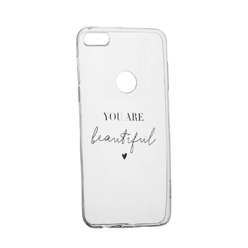 Husa cu mesaj You Are Beautiful, pentru Oppo A12, rezistenta la uzura, anti-alunecare, din silicon Premium, 477 Husa cu mesaj You Are Beautiful, pentru Oppo A12, rezistenta la uzura, anti-alunecare, din silicon Premium, 477