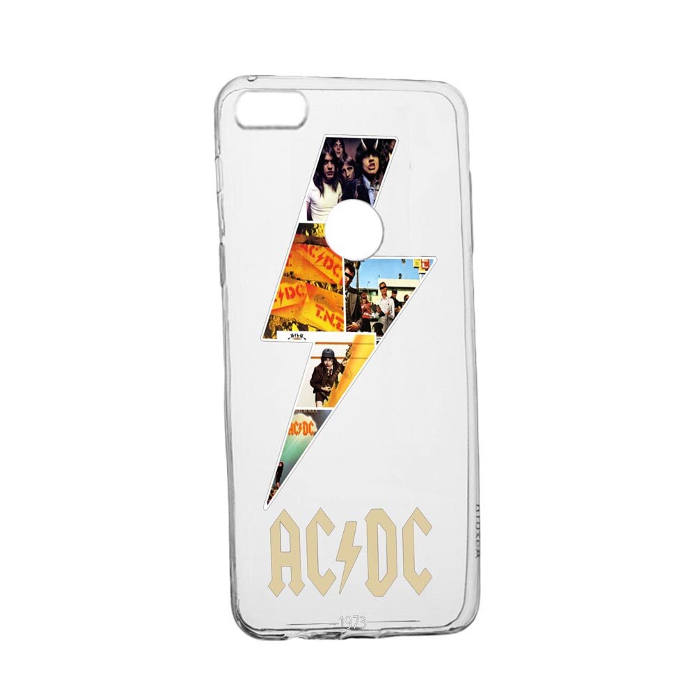 Husa AC/DC, pentru Oppo A12, rezistenta la uzura, anti-alunecare, din silicon Premium, 534