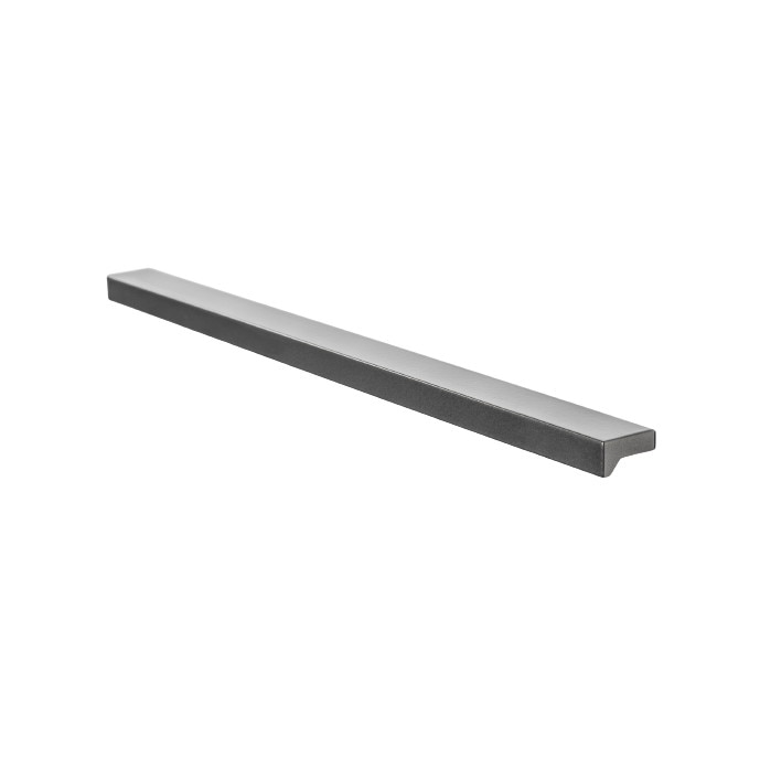 Maner pentru mobilier Angle, finisaj gri metalizat, L: 300 mm