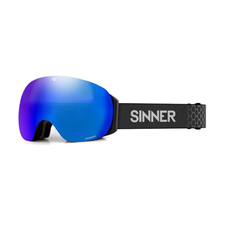 Очила за ски и сноуборд Sinner Avon, Черен