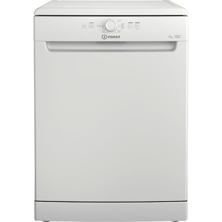 Masina de spalat vase Indesit DFE1B1913, 13 seturi, 6 programe, Clasa A+, Fast&Clean, Push&Go, Alb