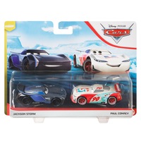 Set 2 masinute diecast Disney Cars 3 - Jackson Storm si Paul Conrev