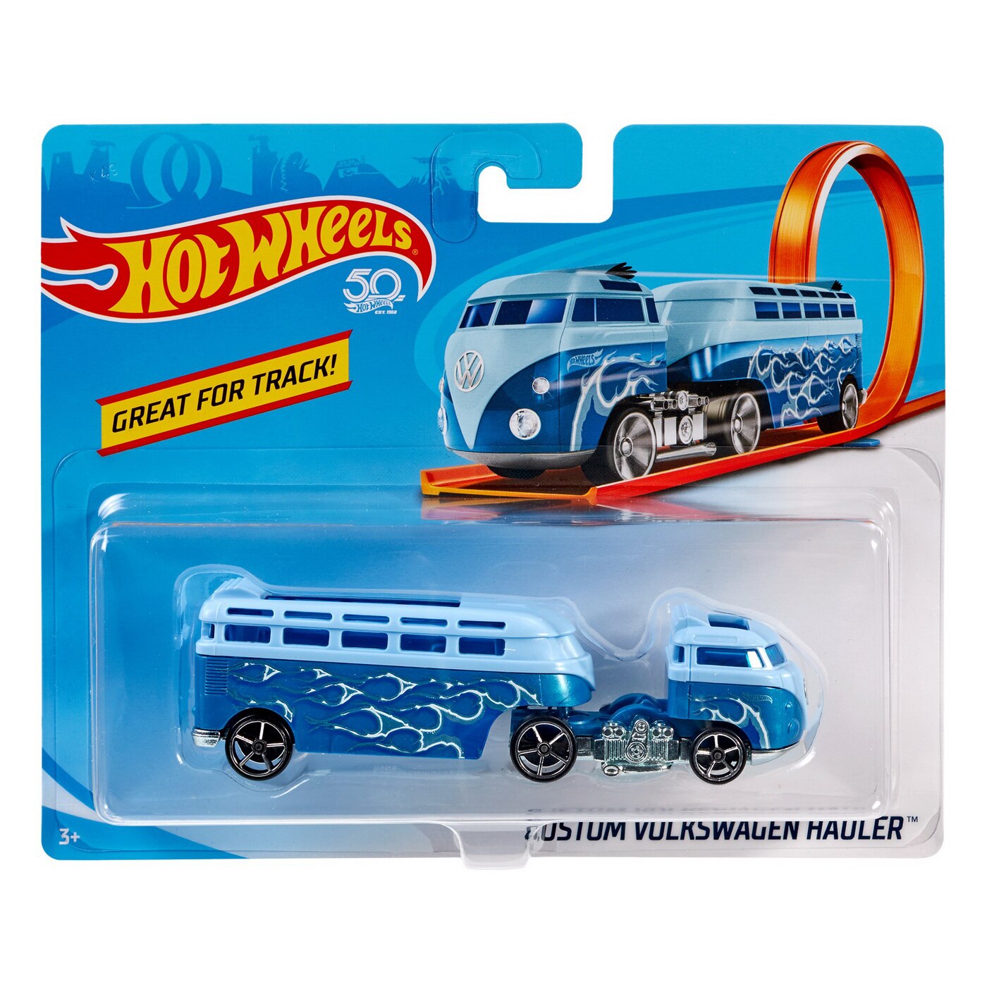 Hot Wheels convertibile trasporto camion Mattel GVG37