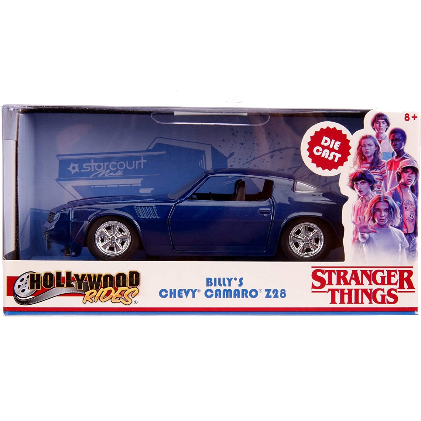 Masinuta diecast Jada Toys - Stranger Things, Chevy Camaro Z28 1979, 1:32