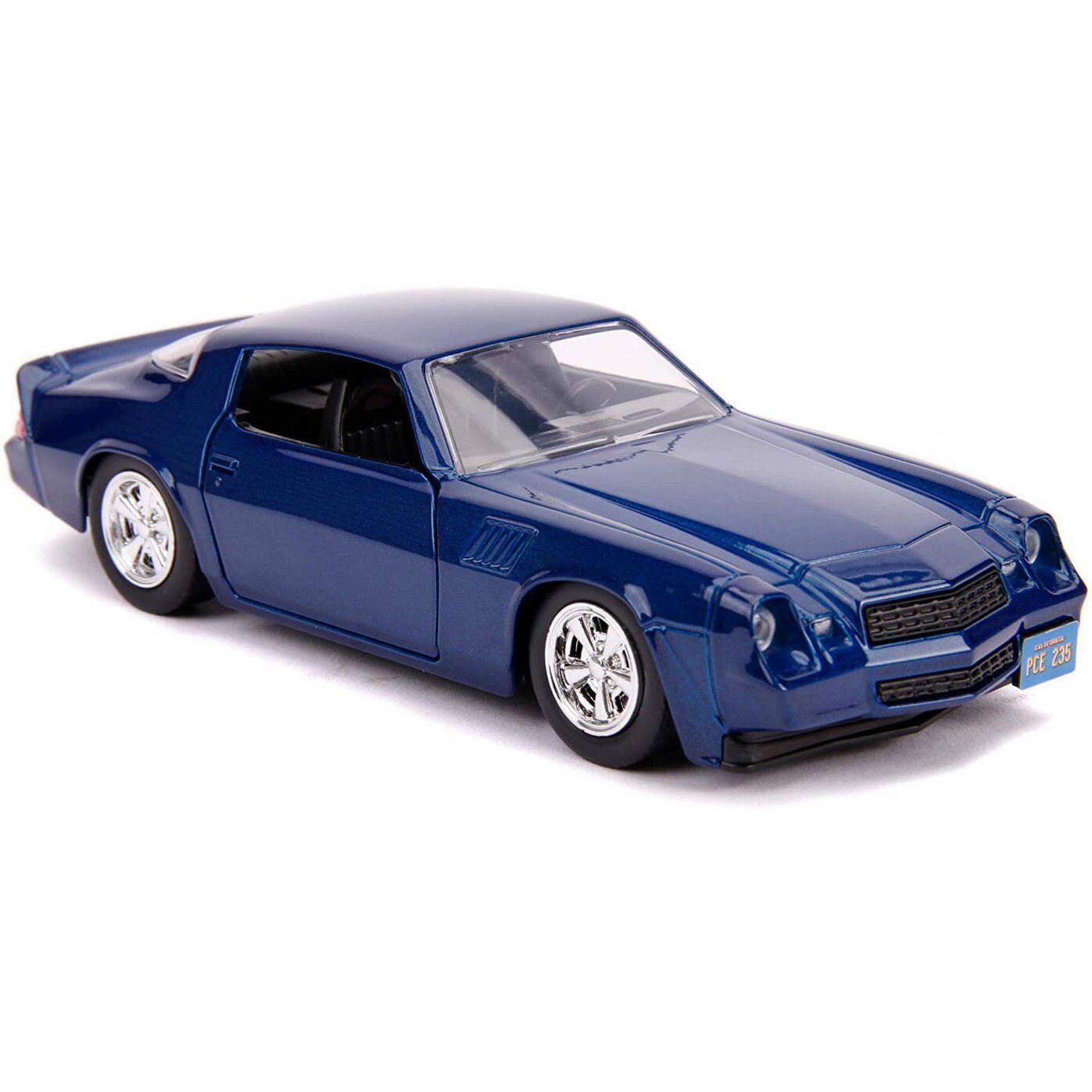 JADA TOYS Camaro Z28 1/24 + Pièce – Stranger Things 1979 – Collection – Bleu – Dès 14 Ans