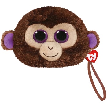 Gentuta de mana din plus TY - Maimuta Coconut, 10 cm Gentuta de mana din plus TY - Maimuta Coconut, 10 cm