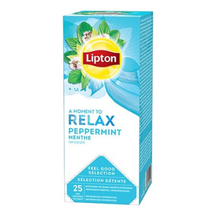 Чай Lipton Peppermint, 25 пакетчета