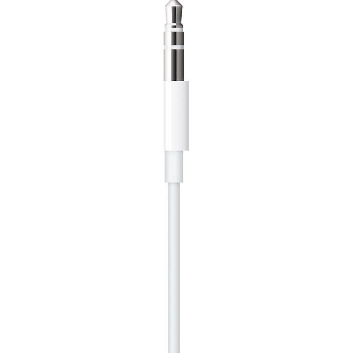 Cablu audio Apple Lightning to 3.5 mm, 1.2m, Alb