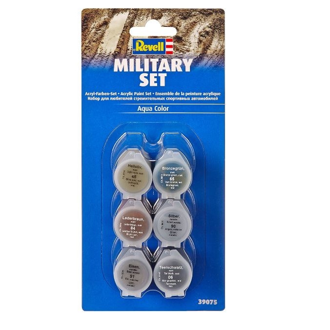 Set vopseluri Revell pentru modelism vehicule militare