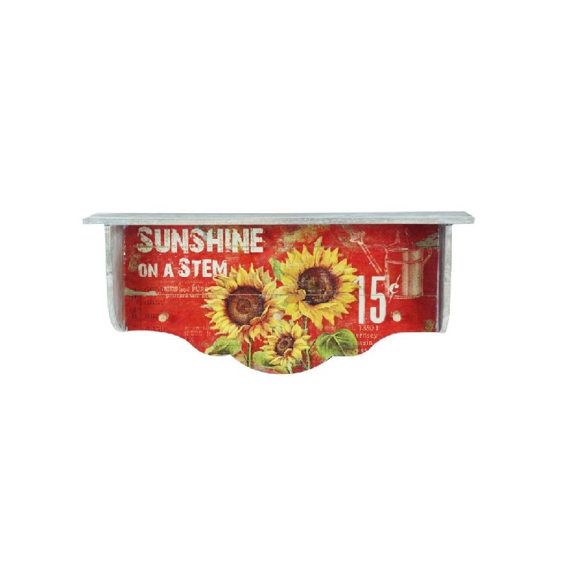 Cuier lemn, Poem, model floarea soarelui, multicolor