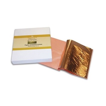 Set foite imitatie bronz, Borma Wachs, 25 buc Set foite imitatie bronz, Borma Wachs, 25 buc