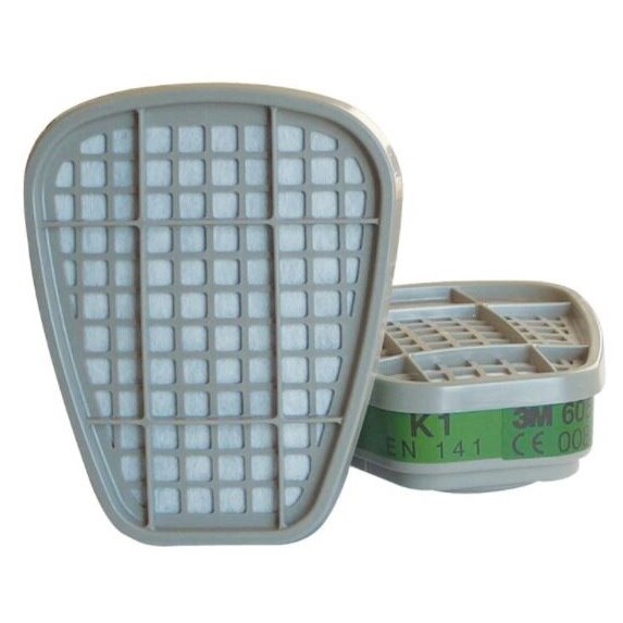 Set de 2 filtre 3M 6054, K1, pentru amoniac si derivati