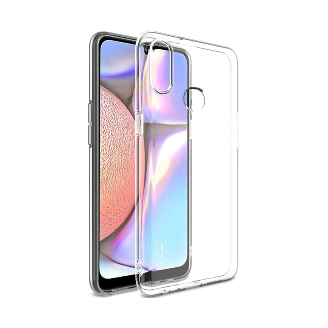 Spate din silicon Ultra Slim pentru Samsung Galaxy A10s, transparent, 0,5 mm