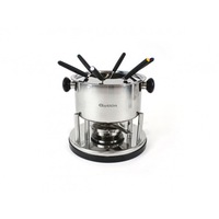 Set pentru fondue care contine vas cu 6 furculite fondue, 2 litri