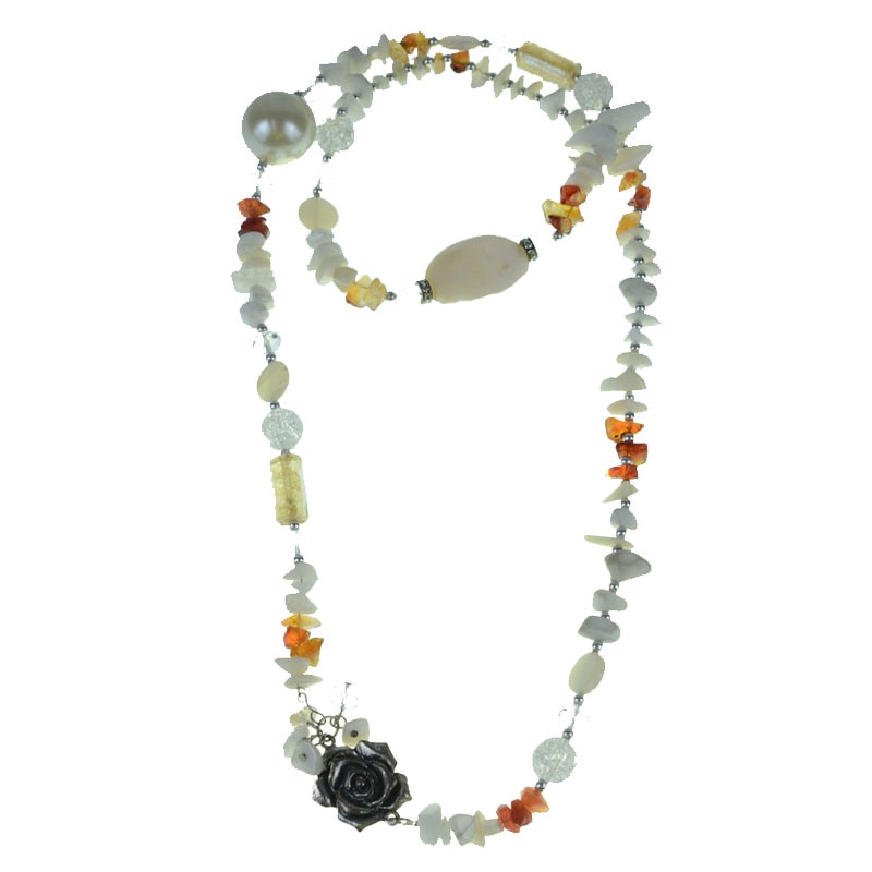 Colier din margele pentru dama Mini junior GB-19, Multicolor