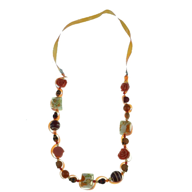 Colier din margele pentru dama Mini junior GB-13, Multicolor