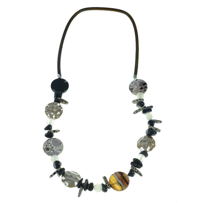 Colier din margele pentru dama Mini junior GB-25, Multicolor