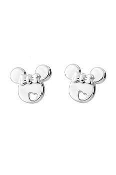 Cercei din argint 925 Mickey Silver in forma de mickey mouse cu cheita din argint, ideali cadou, aniversare, sarbatori, martisor Cercei din argint 925 Mickey Silver in forma de mickey mouse cu cheita din argint, ideali cadou, aniversare, sarbatori, martisor