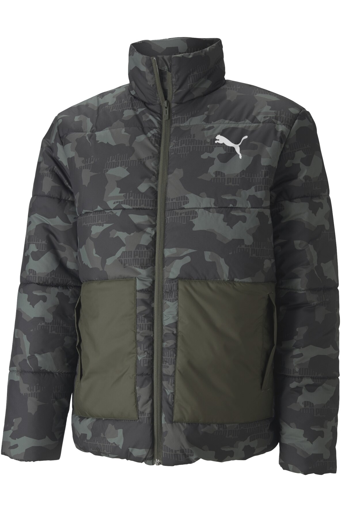 Geaca Puma Ess Padded 58315970, Verde, XS