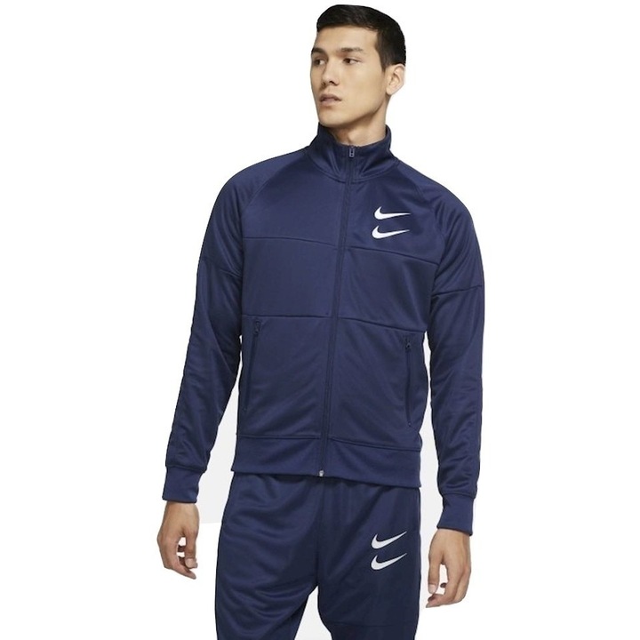 Jacheta Nike Sportswear Swoosh, Albastru